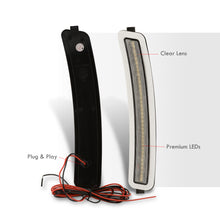 Load image into Gallery viewer, BMW 5 Series G30 F90 2017-2023 Front Bumper White LED Side Marker Reflector Lights Clear Len