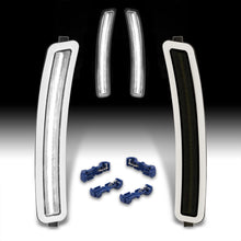 Load image into Gallery viewer, BMW 5 Series G30 F90 2017-2023 Front Bumper White LED Side Marker Reflector Lights Smoke Len