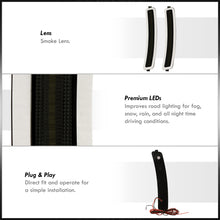 Load image into Gallery viewer, BMW 5 Series G30 F90 2017-2023 Front Bumper White LED Side Marker Reflector Lights Smoke Len