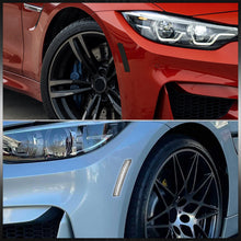 Load image into Gallery viewer, BMW 3 Series F80 M3 Sedan 2015-2018 / F82 F83 M4 Coupe 2014-2020 Front Bumper White LED Side Marker Reflector Lights Smoke Len