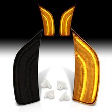 Load image into Gallery viewer, Chevrolet Escalade Suburban Tahoe 2021-2022 / GMC Yukon XL 2021-2023 Front Amber LED Side Marker Lights Smoke Len