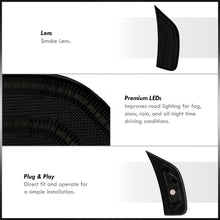 Load image into Gallery viewer, Chevrolet Escalade Suburban Tahoe 2021-2022 / GMC Yukon XL 2021-2023 Front Amber LED Side Marker Lights Smoke Len