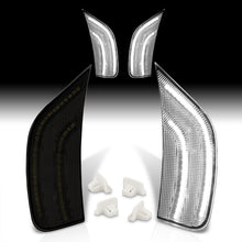 Load image into Gallery viewer, Chevrolet Escalade Suburban Tahoe 2021-2022 / GMC Yukon XL 2021-2023 Front White LED Side Marker Lights Smoke Len