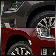 Load image into Gallery viewer, Chevrolet Escalade Suburban Tahoe 2021-2022 / GMC Yukon XL 2021-2023 Front White LED Side Marker Lights Smoke Len