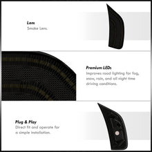 Load image into Gallery viewer, Chevrolet Escalade Suburban Tahoe 2021-2022 / GMC Yukon XL 2021-2023 Front White LED Side Marker Lights Smoke Len