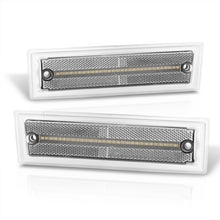 Load image into Gallery viewer, Chevrolet GMC C/K C10 1500 2500 3500 Pickup Blazer Jimmy Suburban 1981-1986 Front Amber LED Side Marker Lights Clear Len
