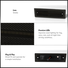 Load image into Gallery viewer, Chevrolet GMC C/K C10 1500 2500 3500 Pickup Blazer Jimmy Suburban 1981-1986 Front Amber LED Side Marker Lights Smoke Len