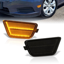 Load image into Gallery viewer, Chevrolet Cruze 2011-2015 / Limited 2016 Front Amber LED Side Marker Lights Smoke Len