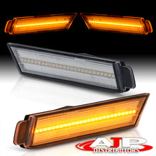 Load image into Gallery viewer, Chevrolet Camaro 2010-2015 Amber LED Front Side Marker Lights Clear Len