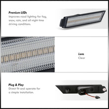 Load image into Gallery viewer, Chevrolet Camaro 2010-2015 Amber LED Front Side Marker Lights Clear Len