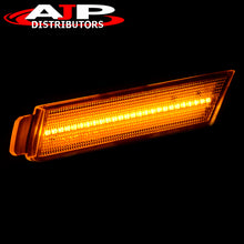 Load image into Gallery viewer, Chevrolet Camaro 2010-2015 Amber LED Front Side Marker Lights Clear Len