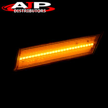 Load image into Gallery viewer, Chevrolet Camaro 2010-2015 Amber LED Front Side Marker Lights Smoke Len