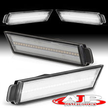 Load image into Gallery viewer, Chevrolet Camaro 2010-2015 White LED Front Side Marker Lights Clear Len