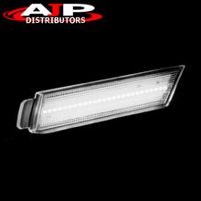 Load image into Gallery viewer, Chevrolet Camaro 2010-2015 White LED Front Side Marker Lights Clear Len