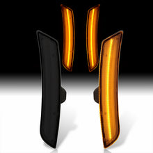 Load image into Gallery viewer, Chevrolet Camaro 2016-2022 Front Amber LED Side Marker Smoke Len