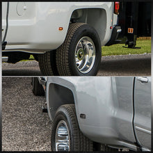 Load image into Gallery viewer, Chevrolet Silverado (Dually) 2500HD 3500HD 2015-2021 / GMC Sierra (Dually) 2500HD 3500HD 2015-2021 4 Piece Front Amber & Rear Red LED Fender Side Marker Lights Smoke Len