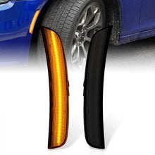 Load image into Gallery viewer, Chrysler 300 300C 2015-2023 Front Amber LED Side Marker Smoke Len