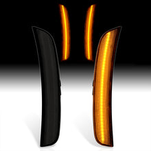 Load image into Gallery viewer, Chrysler 300 300C 2015-2023 Front Amber LED Side Marker Smoke Len