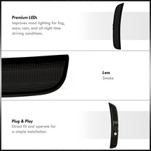 Load image into Gallery viewer, Chrysler 300 300C 2015-2023 Rear Red LED Side Marker Smoke Len