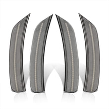 Load image into Gallery viewer, Chrysler Pacifica 2017-2022 / Voyager 2020-2022 4 Piece Front Amber & Rear Red LED Fender Side Marker Lights Clear Len