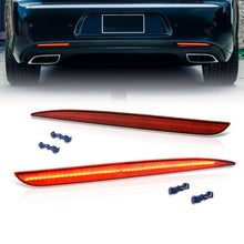 Load image into Gallery viewer, Chrysler 300 300C 2015-2022 Rear Red LED Reflector Lights Red Len