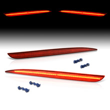 Load image into Gallery viewer, Chrysler 300 300C 2015-2022 Rear Red LED Reflector Lights Red Len