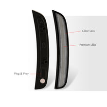 Load image into Gallery viewer, Dodge Charger 2015-2023 Front Amber LED Side Marker Clear Len