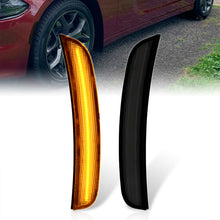 Load image into Gallery viewer, Dodge Charger 2015-2023 Front Amber LED Side Marker Smoke Len