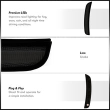 Load image into Gallery viewer, Dodge Charger 2015-2023 Front Amber LED Side Marker Smoke Len