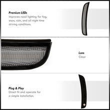 Load image into Gallery viewer, Dodge Charger 2015-2023 Rear Red LED Side Marker Clear Len