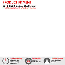 Load image into Gallery viewer, Dodge Challenger 2015-2022 Rear Red LED Side Marker Smoke Len