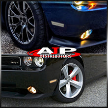 Load image into Gallery viewer, Dodge Challenger 2008-2014 Amber LED Front Side Marker Lights Clear Len
