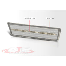 Load image into Gallery viewer, Dodge Challenger 2008-2014 Amber LED Front Side Marker Lights Clear Len