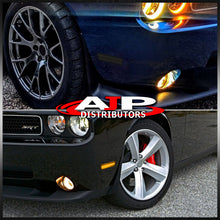Load image into Gallery viewer, Dodge Challenger 2008-2014 Amber LED Front Side Marker Lights Smoke Len