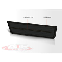 Load image into Gallery viewer, Dodge Challenger 2008-2014 Amber LED Front Side Marker Lights Smoke Len