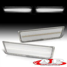 Load image into Gallery viewer, Dodge Challenger 2008-2014 White LED Front Side Marker Lights Clear Len