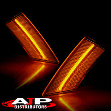 Load image into Gallery viewer, Ford Ranger 2019-2022 Front Amber LED Side Marker Lights Smoke Len