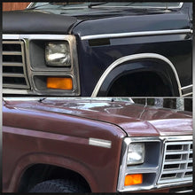 Load image into Gallery viewer, Ford Bronco F100 F150 F250 F350 1980-1986 Front White LED Side Marker Lights Smoke Len