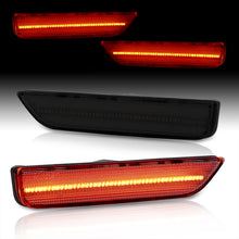 Load image into Gallery viewer, Ford Mustang 2010-2014 Rear Red LED Side Marker Smoke Len