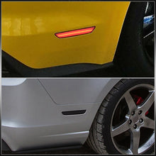 Load image into Gallery viewer, Ford Mustang 2010-2014 Rear Red LED Side Marker Smoke Len