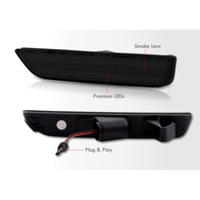 Load image into Gallery viewer, Ford Mustang 2010-2014 Rear Red LED Side Marker Smoke Len