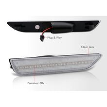 Load image into Gallery viewer, Ford Mustang 2015-2022 Rear Red LED Side Marker Clear Len