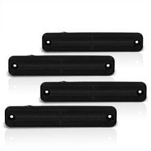 Load image into Gallery viewer, Ford Bronco 1978-1979 / F100 F150 F250 1973-1979 / E150 E350 Econoline 1975-1991 4 Piece Front Amber & Rear Red LED Side Marker Lights Smoke Len