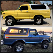 Load image into Gallery viewer, Ford Bronco 1978-1979 / F100 F150 F250 1973-1979 / E150 E350 Econoline 1975-1991 4 Piece Front Amber & Rear Red LED Side Marker Lights Smoke Len
