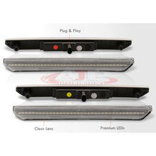 Load image into Gallery viewer, GMC Sierra 2500HD 3500HD 2020-2022 4 Piece Front Amber & Rear Red LED Fender Side Marker Lights Clear Len