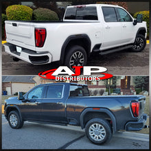 Load image into Gallery viewer, GMC Sierra 2500HD 3500HD 2020-2022 4 Piece Front Amber & Rear Red LED Fender Side Marker Lights Smoke Len