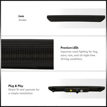 Load image into Gallery viewer, GMC Sierra 2500HD 3500HD 2020-2022 4 Piece Front Amber & Rear Red LED Fender Side Marker Lights Smoke Len