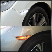 Load image into Gallery viewer, Honda Civic 2016-2021 2in1 Turn Signal/Running Lights LED Side Marker Clear Len