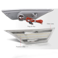 Load image into Gallery viewer, Honda Civic 2016-2021 2in1 Turn Signal/Running Lights LED Side Marker Clear Len