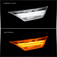 Load image into Gallery viewer, Honda Civic 2016-2021 2in1 Turn Signal/Running Lights LED Side Marker Clear Len